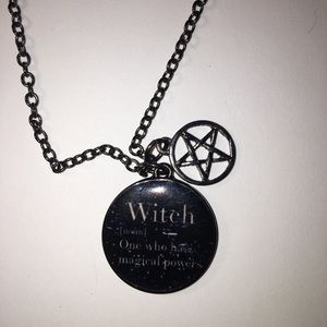 a witch necklace
